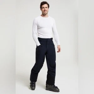 Ride Pig Black Reversible Snowboard Pants Snowpants Men's Large 42" - Picture 1 of 10