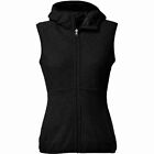 New! North Face Reversible Caroluna Vest Women's Xs Black Quilted Hood Zip $99