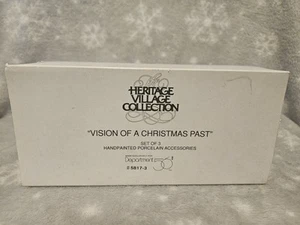 DEPT 56 Heritage Village "VISION OF A CHRISTMAS PAST" 3er Set handbemalt  - Bild 1 von 3