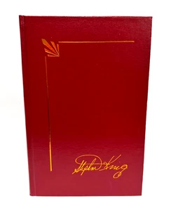 FINE ~ Christine by Stephen King Library Red Faux Leather Hardcover - Picture 1 of 6