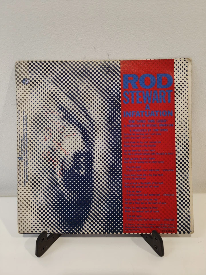 Rod Stewart vinile 45 giri "Infatuation" 1984 - Immagine 1 di 1