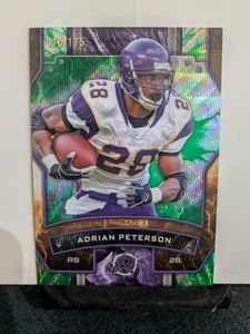 Adrian Peterson #/175 Green Surge - 2024 Topps Resurgence #61 - Vikings - Picture 1 of 2