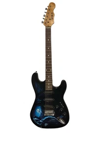 Chitarra elettrica Mahar Grim Reaper 6 corde mancano cinghie piccoli danni ultima foto - Foto 1 di 12