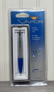 Cross Vapor Ball-Point Pen With Black Ink - Container Rubber Comfort Grip - Picture 1 of 4