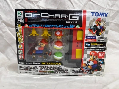 TOMY TOMICA BIT CHAR-G G-10 Mario Kart Mario R/C Car NEW VINTAGE Collectible - Image 1 of 3
