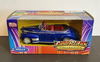 Chevrolet Special Deluxe 1941 convertible azul Low Rider modelo Welly 22411 1/24 Foto 1 de 4