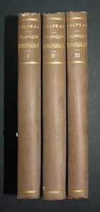 Velpeau, Leçons orales de clinique chirurgicale, Paris Germer Baillière 1840 - Imagen 1 de 3