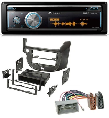 Pioneer MP3 DAB USB CD Bluetooth Autoradio für Honda Jazz (ab 2009) dunkelgrau - Bild 1 von 4
