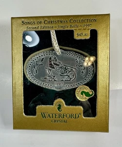 Waterford Crystal Ornament 1997 Songs Of Christmas mit Box Jingle Bells Vintage G51 - Bild 1 von 8