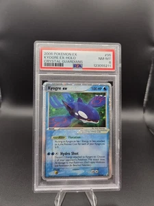 Pokemon PSA 8 NM Kyogre ex 95/100 Crystal Guardians Holo 2006 - Picture 1 of 4