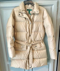 Chaqueta acolchada repelente al agua LAUREN RALPH LAUREN pequeña talla grande P/P - Imagen 1 de 6