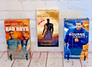 Three Action Movies VHS Bundle - Picture 1 of 17