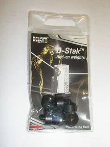Delkim D Stak Add On Pesas 6 x 5g Aparejos de pesca de carpa negra - Imagen 1 de 1