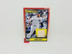 2025 Topps #T90R-JS Juan Soto, Yankees - 1990 Topps 35th Anniversary Relic - Picture 1 of 2