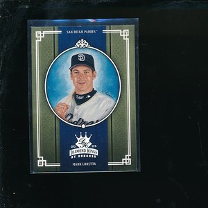 2005 Diamond Kings Silver 191 MARK LORETTA PADRES  #'D 17/50