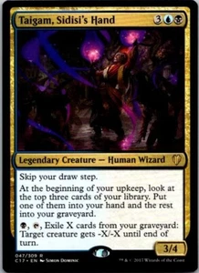 Taigam, Sidisi's Hand Commander 2017 MTG NM - Picture 1 of 2
