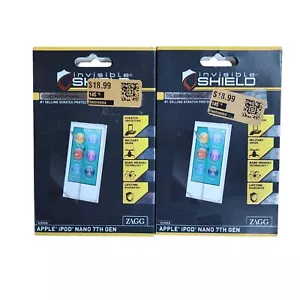 2x Protector de Pantalla Original InvisibleShield para iPod Nano 7ª Generación *NUEVO#1* 08928 - Imagen 1 de 2