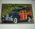 1941 Packard Estate  Woody Station Wagon Car Print (Black)