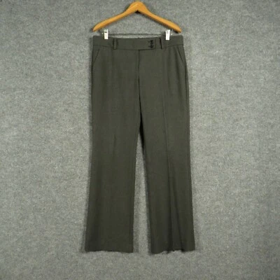 Брюки лофт женские Ann Taylor 10 серые средняя посадка полиэстер брюки Marisa - Изображение 1 из 4