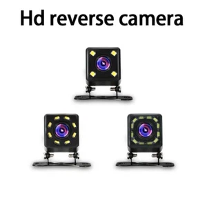 Cámara de visión trasera 4 LED HD para automóvil visión nocturna impermeable cámara de reversa - Imagen 1 de 18