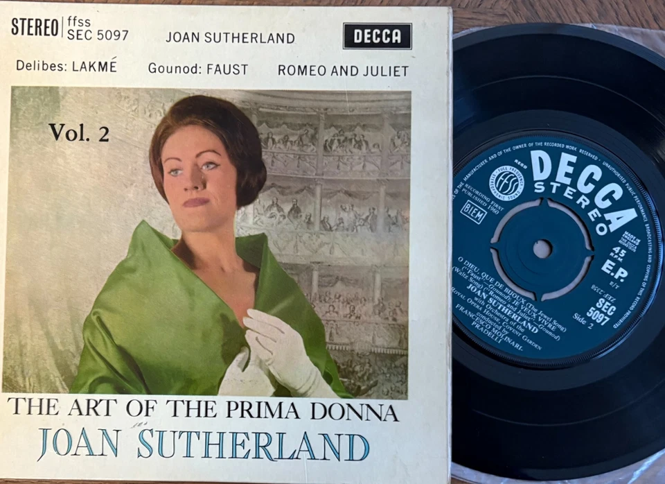 JOAN SUTHERLAND the art of the prima donna Vol..2   / DECCA SEC 5097 - Image 1 of 1