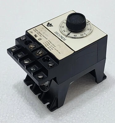EAGLE SIGNAL CONTROLS BR15A6 TIMER 0-60 sec 120V 50/60Hz #2 - Image 1 of 4