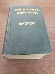 Machinery's Handbook 15th Edition 1957 Vintage Hardback With Thumb Index - Bild 1 von 11