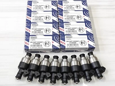 NEW 8X FUEL INJECTORS 17109596 FOR 96-00 CHEVROLET GMC 7.4L V8 - Image 1 of 4