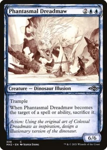 Phantasmal Dreadmaw x4 4x FOIL Showcase Modern Horizons 2 NM MTG - Picture 1 of 1