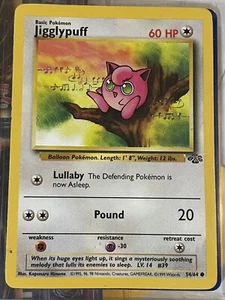 Pokémon TCG Jigglypuff Dschungel 54/64 normal unbegrenzt häufig - Bild 1 von 4