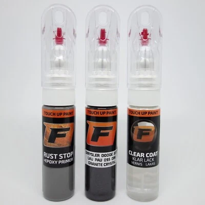 FIRANTO Pintura de retoque para CHRYSLER DODGE JEEP LAU PAU 095 099 CRISTAL DE GRANITO Kit de bolígrafo