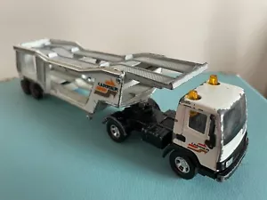 Matchbox K-10 CAR TRANSPORTER 10.4” Carrier Truck Lorry Model 1985 LEYLAND Rare - Picture 1 of 9