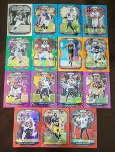 2020 Prizm Football Serial Numbered / Color / Variations You Pick the Card