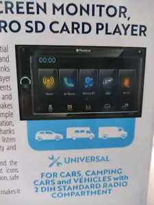 PHONOCAR VM066 AUTORADIO 2 DIN MONITOR DAB+ BLUETOOTH PHONE LINK USB MICRO SD - Foto 1 di 3