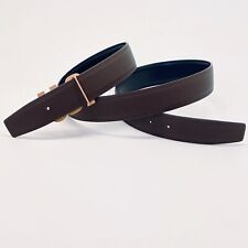 Handmade 32mm Reversible genuine Leather belt size 90,95 Free economy shipping