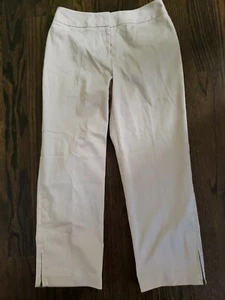 DAHLIA CAQUI BEIGE LIGERO VERANO CAPRI PANTALONES CORTOS SATÉN ELÁSTICO - 8 - Imagen 1 de 6