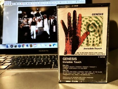 GENESIS Invisible Touch - Cassette USA 1986  -  TAPE Play TESTED - Image 1 of 4