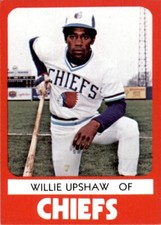 1980 TCMA Minor League Willie Upshaw Syracuse Chiefs #21