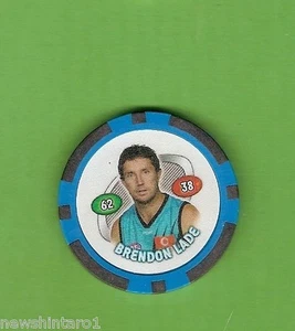 #D213. 2008 AFL CHIPZ TAZO, BRENDON LADE, PORT ADELAIDE POWER - Bild 1 von 1