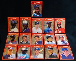 Lote de 19 tarjetas de béisbol Donruss 1990 MVP con BO JACKSON ~ como nuevas (paquetes recién abiertos) - Imagen 1 de 2