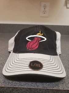 NBA Miami Heat Captivating Headgear Hat Cap Basketball Stretch Fitted L/XL - Picture 1 of 6
