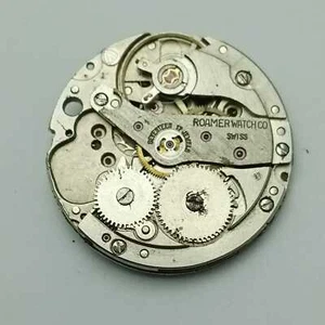 ROAMER 520 Manual Winding Working Watch Movement For Parts - Picture 1 of 3
