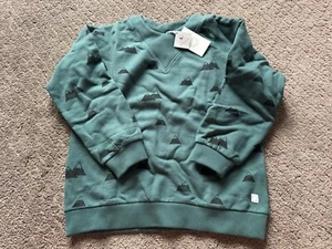 Sproet & Sprout Boys Forest Green Sweatshirt Size 10Y - Picture 1 of 5