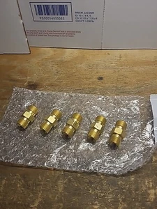 (5) Sauerstoffschlauchkupplung, 200 Psi, Messing, B-Größe, Western Enterprises ..5er-SET! - Bild 1 von 5