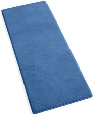 SensorGel Memory Foam 24" x 58" Bubble Weave Antimicrobial Rug - True Blue