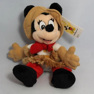 Peluche bolsa de frijoles Disney - Minnie, Frontierland - Imagen 1 de 2