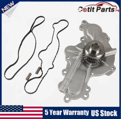 Water Pump For 2010-16 Ford Taurus V6 3.5L  Lincoln MKS AW6348 - Image 1 of 4