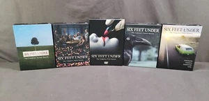 Six Feet Under Complete Series Seasons 1-5 Original Release DVD Box Sets - Picture 1 of 3