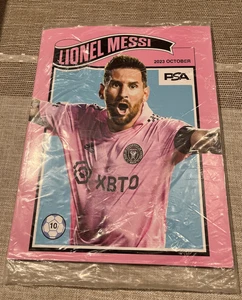 PSA Magazine Lionel Messi Variant /1000 Sealed October 2023 SP - Bild 1 von 3