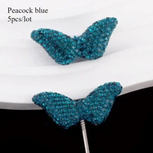 5pcs / Lot DIY Strass Ailes Perles pour Brillant Bijoux De Sac Clé Chaîne Décor - Bild 1 von 16